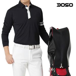 [삼공오공]골프웨어 남성 가을/겨울 기모 골프티셔츠/KFEC