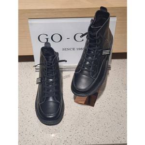 GOCCE 고세 하이탑 털 스니커즈 GZA5043 블랙