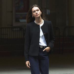 존스뉴욕 [TAG가179,800원] 트위드 라운드넥 자켓 (3컬러) WYJK6Y02