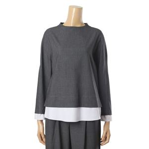 [안지크]레이어드셋업블라우스 AH3BL1150