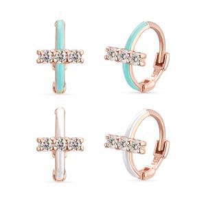 [도로시] 14k 비비안 트리플 링귀걸이(2type)