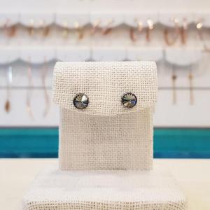 볼라레 세이브존01 블랙다이아 써지컬스틸귀걸이 SSE459