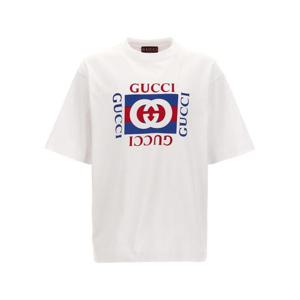 구찌 반팔 티셔츠 784361XJGKA9074 White