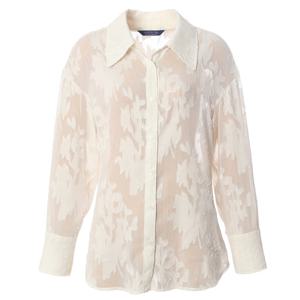 [안지크]플라워시스루블라우스 AI3BL5120