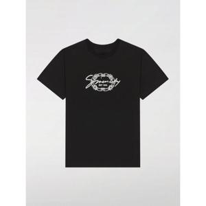 지방시 반팔 티셔츠 BM71MG3YPK 001 Black