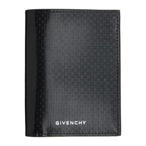 25 FW 지방시 남성 블랙 4G 가죽 카드 지갑 251278M163007