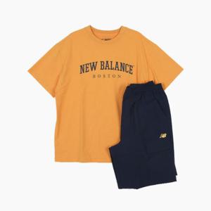 M 뉴발란스키즈트레이닝세트 PQC NK9YFB202U-30 BASIC ESSENTIAL싱글로고 우븐 바지 셋업