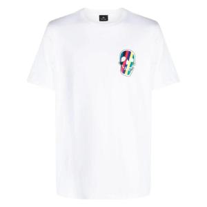 25 FW 폴스미스 스컬 패치 오가닉 코튼 티셔츠 M2R011RLP4247 TP432483086