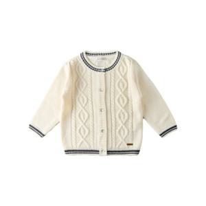 M밍크뮤D 25FW (CR)케이블니트가디건 가을겨울초봄 (35A1420001)