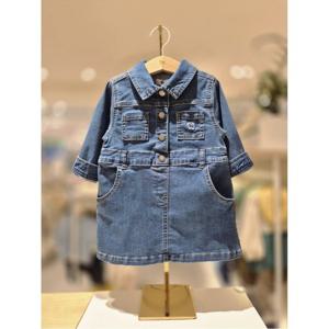 블루독베이비 10 25FW가을신상 (NY)블루독 데님 원피스 (45A1440101)