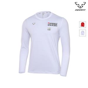 [다이나핏] (택가 109,000원) 화이트 남성 PDG (피디지) 2.0 긴팔티 YMU23222W2