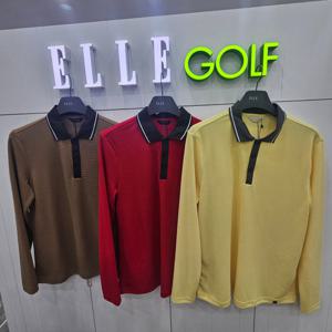 [엘르골프]남성 간절기 조직감 폴로티셔츠6L15202_DJ