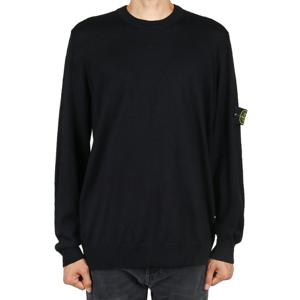 스톤아일랜드 25FW 남성 와펜 패치 울 니트 블랙 K2S155100071 S00C4 V0029