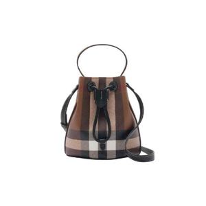 버버리 미니 TB 버킷백 다크 버치 브라운 8112238