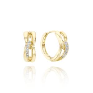 미니골드 14k 모던더블라인링귀걸이 ETRM4412