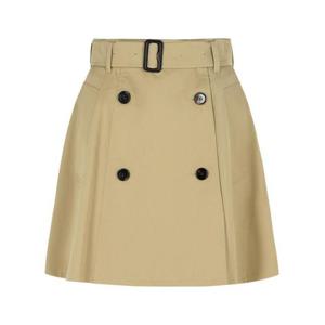 버버리 미디 스커트 8116006C2247 Beige