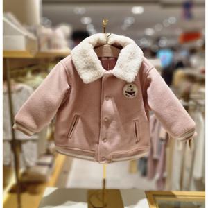 (밍크뮤10) 25FW 신상(PK)베베울혼방바시티자켓 HK (35C1512001)