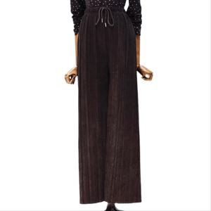 [나인스텝]데일리 주름 통바지 N25NP5701