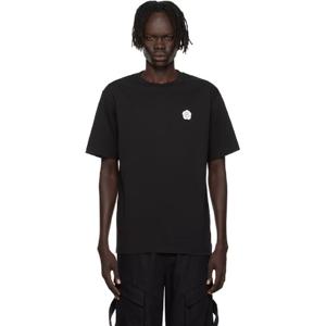 25 FW 겐조 남성 블랙 겐조 파리 보크 플라워 2 0 티셔츠 252387M213017