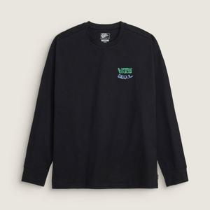 [반스] 서울 나이트 긴소매 티셔츠  VN000U0EBLK