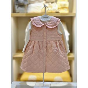 아가방 세이브존02 핑크  퀼팅  원피스 세트 02s734052