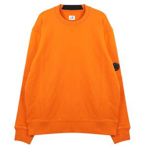 라프리마 C.P컴퍼니 대각선 레이즈드 플리스 크루넥 렌즈 스웨트셔츠 19CMSS713A-005086W-434