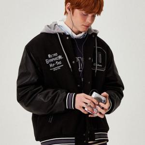 리트머스 HC12 로고   바시티    패딩점퍼 LP1JU017-076