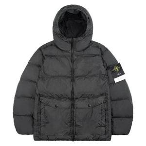 스톤아일랜드 4100011 S0A23 V0062 와펜 패치 크링클 렙스 후드