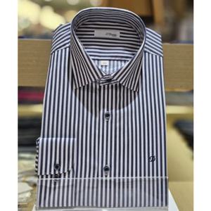 듀퐁셔츠 일반핏 긴팔 SE5FM11LS164SNY 스트라이프 남자 선물