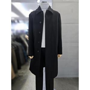 바쏘옴므 세이브존03 바쏘옴므 남자 블랙 울  셋인 롱 코트 WSAGZ4CJ27A