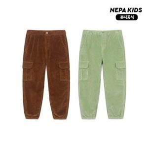 네파키즈 [택가 99,000원] 로이 공용 코듀로이 조거 팬츠 KKE1605
