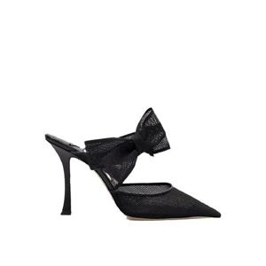 지미추 브룩 보우 디테일 뮬 100mm BROOK100CDB