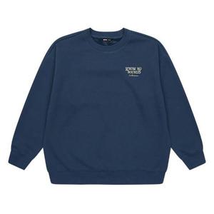 더센트럴 소이주니어 TC01 블루 싱글 벨로아 본딩 맨투맨티 25W1403