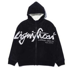 리트머스 HC38 스트릿 레터링 보아 집업 LP4SU854