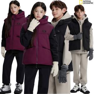 내셔널지오그래픽키즈 어드벤처 패딩 베스트 K254UPV210