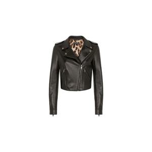 돌체앤가바나 가죽 바이커 재킷 F9M11LHULOJ