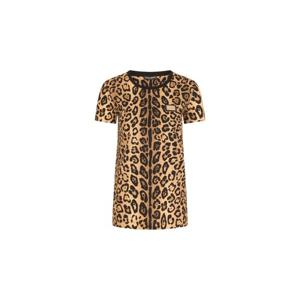 25 FW 돌체앤가바나 레오파드 프린트 반소매 티셔츠 I8ABUWG7BPW TP432524002