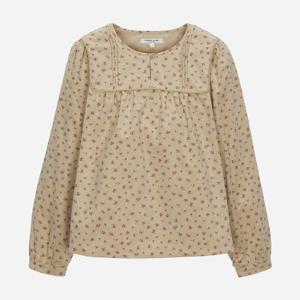 [써스데이아일랜드]코듀로이 플라워 블라우스 T258MBL235W