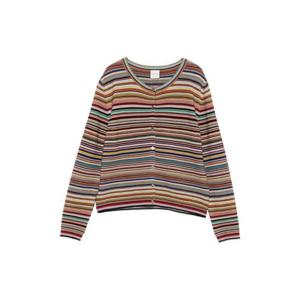 폴스미스 시그니처 스트라이프 가디건 W1R617NT11150