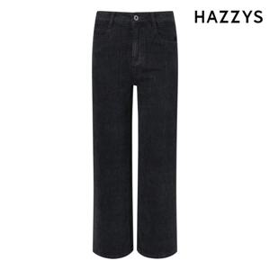 헤지스레이디스  (HSPA5D983) 기모 데님 팬츠 다크그레이