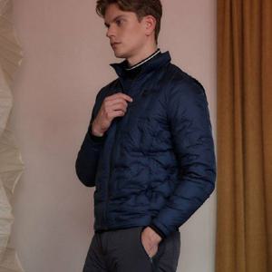 [엘르골프]남성 경량 튜브 다운 점퍼6K72004