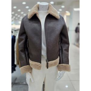 [더아이잗]클래식 퍼 무스탕 자켓 IRBA3LT091570