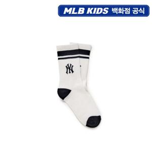 [MLB키즈PG] 베이직 일대일 양말 (7ASOB026N-50IVS)