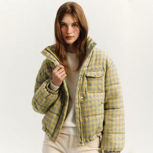 [마리끌레르][정가129,000]하이넥 숏 푸퍼 패딩(MAFDPD04NYE)