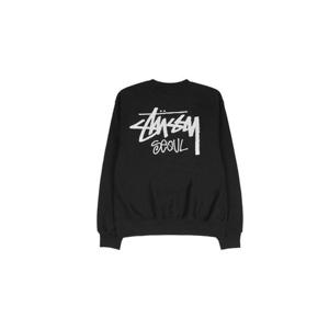 Stussy스투시 스탁 서울 크루넥 블랙 39138773913980