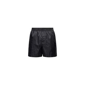 알렉산더 맥퀸 해골 모티브 엘라스틱 허리 반바지 857175QRACA 1000 TP970163078