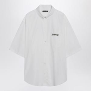 발렌시아가 반팔 셔츠 857810TRM28 White