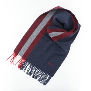 [국내신상]발리 삼선 영문로고 캐시미어 혼방 머플러 MSC02RWO020 U591