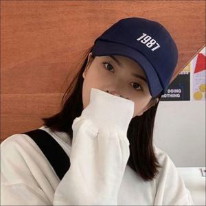 패션모자 남녀공용 숫자 레터링 캐주얼 야구모자 볼캡