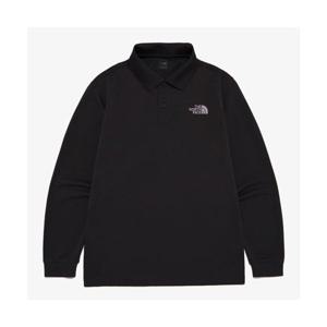 노스페이스 NT7QR00A 남성 CMX 프라임 긴팔 폴로티_BLACK 255239